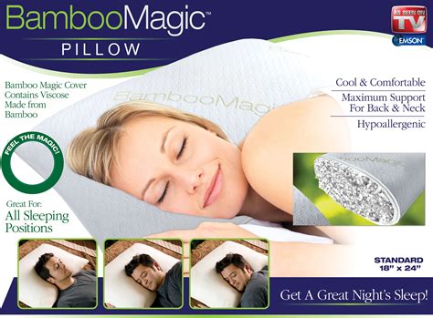 Bamboo magic pillow